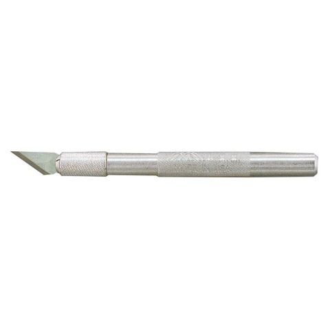 NO.2 MEDIUM DUTY PRECISION ART KNIFE SILVER CARDED 